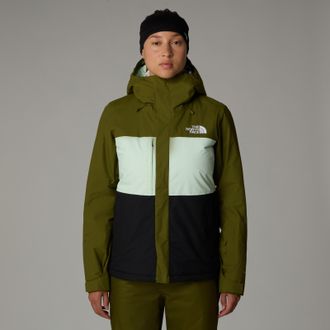The North Face Womens Freedom Insulated Jacket - Olive Nylon - Size X-Large