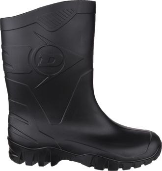 Dunlop Dee Calf K580011 Heren Wellington Laarzen (Zwart)