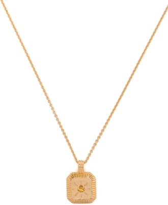 Missoma November-birthstone necklace - women - Metal - One Size - Gold