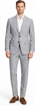 HUGO BOSS H-Huge 2Pcs Peak Suit - Heren - Business pakken - Grijs - M - Wol - Kostuums