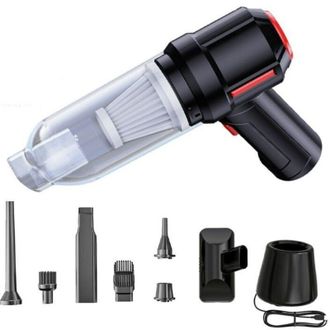 OEM Mini Pistola De Aire El&eacute;ctrica Inal&aacute;mbrica - Aspiradora Port&aacute;til Para Teclados De Pc Y Dispositivos Electr&oacute;nicos, 120 W, Bater&iacute;a Recargable