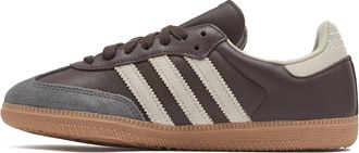adidas Unisex Leather Trainers Samba Og Brown-Gold Brown-Putgre-Goldmt Brown/putgre/goldmt Sneaker