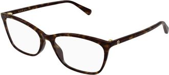 Gucci Optical Frame - Dames - Brillen - Bruin - 57 MM - Accessoires