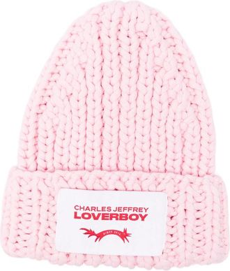Charles Jeffrey Loverboy Chubby Knit Beanie Hat