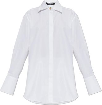 Balmain Mujer, Blusas y Camisas, Blanco, Talla: L