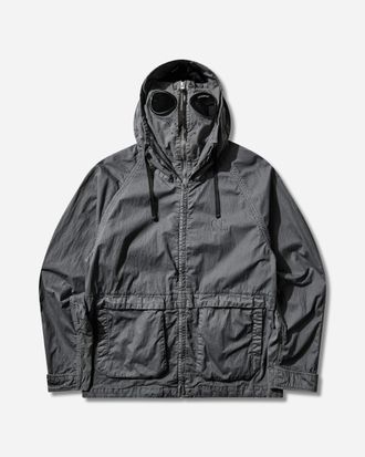 C.P. Company Men s Wax Explorer Jacket Gunmetal