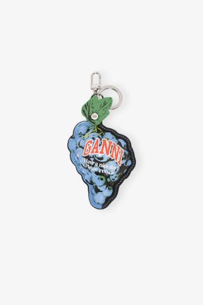 Ganni Blue Grape Coin Purse