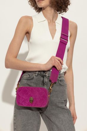 Kurt Geiger Shoulder Bag Kensington Small, Womens, Purple