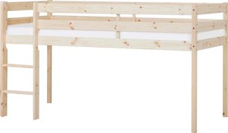 HOPPEKIDS Spielbett »ECO COMFORT, Hochbett, in 2 Einzelbetten teilbar« Höhe 72cm, Farbe & Grösse & Matratze