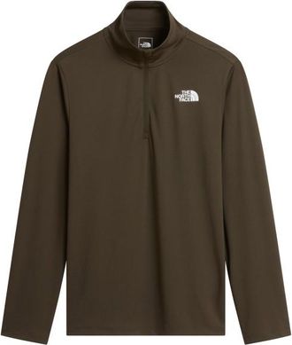The North Face 24/7 1/4 Zip Tee Funktionsshirt f&uuml;r Herren | braun
