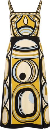 La DoubleJ Buy Me A Martini Jurk - Dames - Casual kleedjes - Veelkleurig - M - Satijn - Kleedjes