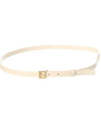 Fendi Fendi Ff Leather Belt