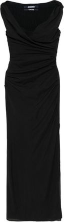Jacquemus Maxi Dress with Ruched Bodice