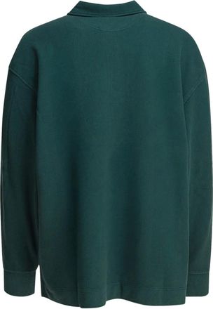 Carhartt Work in Progress Polo Script con zip - Verde