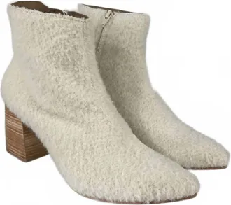 Huma Blanco Womens Vania Boots In Ivory Alpaca
