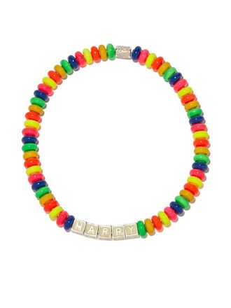 Lauren Rubinski Collana Happy in argento sterling con perline