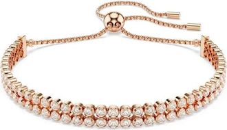 Swarovski Matrix Tennis Armband - Dames - Armbanden - Veelkleurig - ONE Size - Accessoires