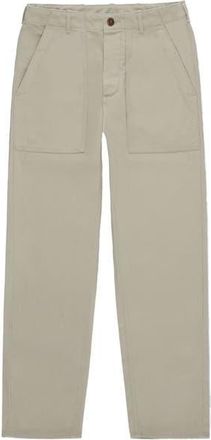 Fortela Newfatigue Bedford Fabric Pocket Trousers in Ice at Nordstrom, Size 35 Eu