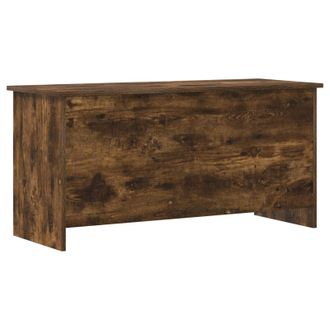 vidaXL Ba&uacute;l De Almacenamiento Roble Ahumado 100 X 40 X 50 Cm Vidaxl