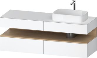 Duravit Qatego Consola Mueble Bajo Lavabo, 2 Extensiones, 2 - Duravit