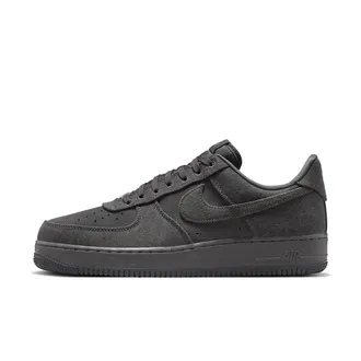 Nike Mens Air Force 1 07 LV8 Denim Shoes in Grey | IR0951-003