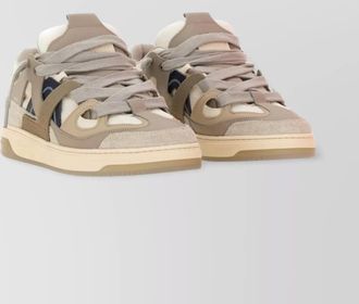 Represent mesh and suede rubber sole sneaker