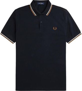 Fred Perry Tops, Heren, Blauw, S, Katoen, M3600 Polo