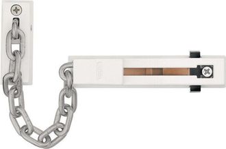 ABUS Cadena Para Puerta Sk66 L.165mm Din L/r Blanca C.cierre Seguridad Ni&ntilde;os