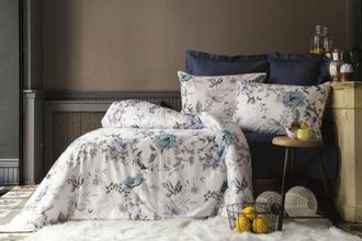 Blanc Avenue Juego de funda de edred&oacute;n 240x220 cm+ 2 fa 63x63cm de sat&eacute;n