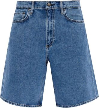 Rag & Bone knee-length denim shorts - women - Cotton - 25 - Blue