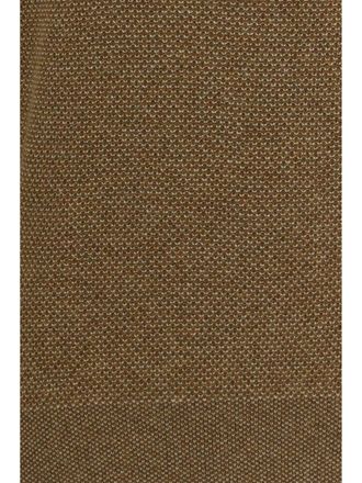 Loro Piana Mens Crew Neck Sweater Varallo Baby Cashmere Brown (capra Hircus)