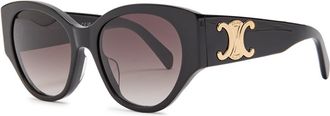 Celine Cat-eye Sunglasses - Black - One Size