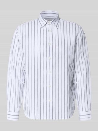 Selected Regular Fit Leinenhemd aus Baumwoll-Leinen-Mix Modell CLAY in Offwhite, Gr&ouml;&szlig;e XXL