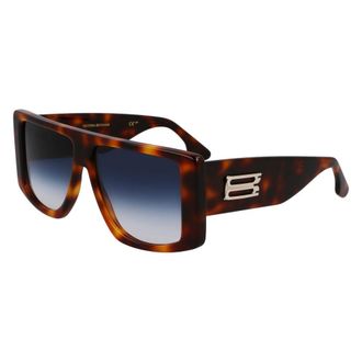 Victoria Beckham Brown Acetate Womens Sunglasses
