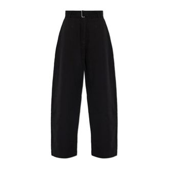 STUDIO NICHOLSON Dames, Broeken, Zwart, Maat: XS Katoen