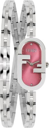 Fendi Fendi Womens Olock Diamond Watch