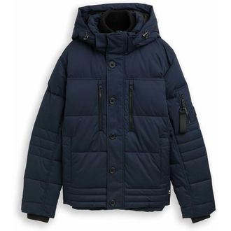 Tom Tailor Gewatteerd jack - Heren - Jassen - Blauw - Maat: XL
