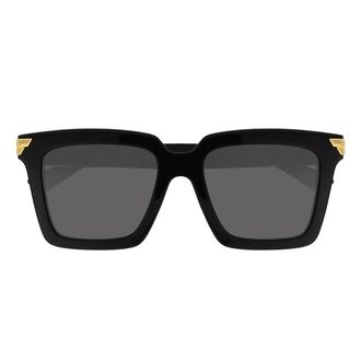 Bottega Veneta Sunglasses Bv1005 S 001 Black/Grey Women
