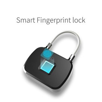Trade Shop Trade Shop - Lucchetto Serratura Smart Impronta Digitale Telecomando Senza Chiave App Q-p63