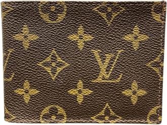 Louis Vuitton Pre-owned Wallets, male, Brown, Size: ONE SIZE Pre-owned Portefeuille Multiple Monogram Wallet