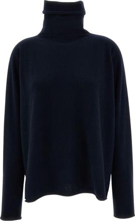 CASEY CASEY Chimney Seamless Trui - Dames - Truien - Blauw - Maat: M Kasjmier