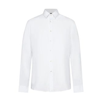 low brand Formal Shirts, male, White, Size: 2XL Formal Shirt