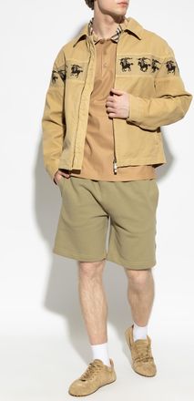 Burberry Shaun Shorts, Mens, Green