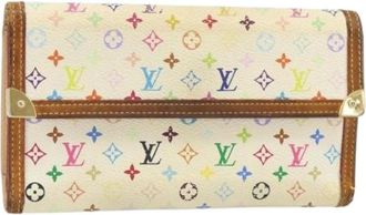 Louis Vuitton Pre-owned Wallets, female, Multicolor, Size: ONE SIZE Pre-owned Vintage Wallet