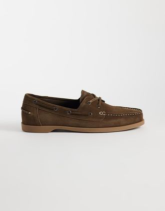 Mango Scarpe da barca marroni-Marrone