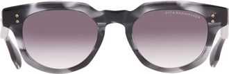Dita Eyewear RADIHACKER Grey Gradient Oval Unisex Sunglasses DTS726-A 03 51