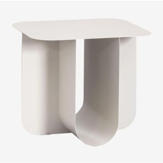 Sklum Sklum - Tavolino rettangolare in acciaio (40x45 cm) Norman