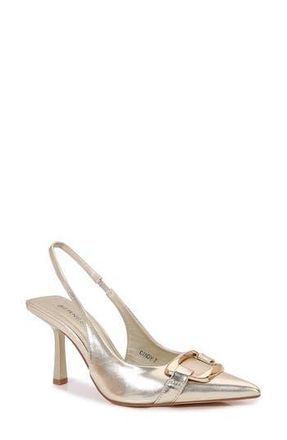Berness Cindy Slingback Pump in Gold at Nordstrom Rack, Size 5.5
