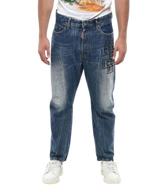 Dsquared2 Navy Blue Regular Jeans