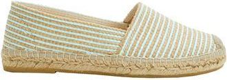 8 by YOOX STRIPED ESPADRILLES